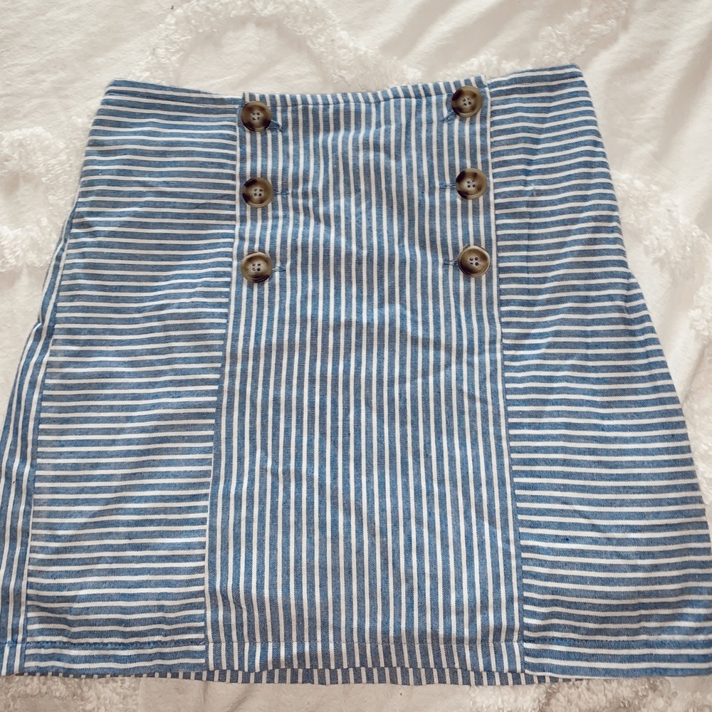 never worn alter’d state striped skirt